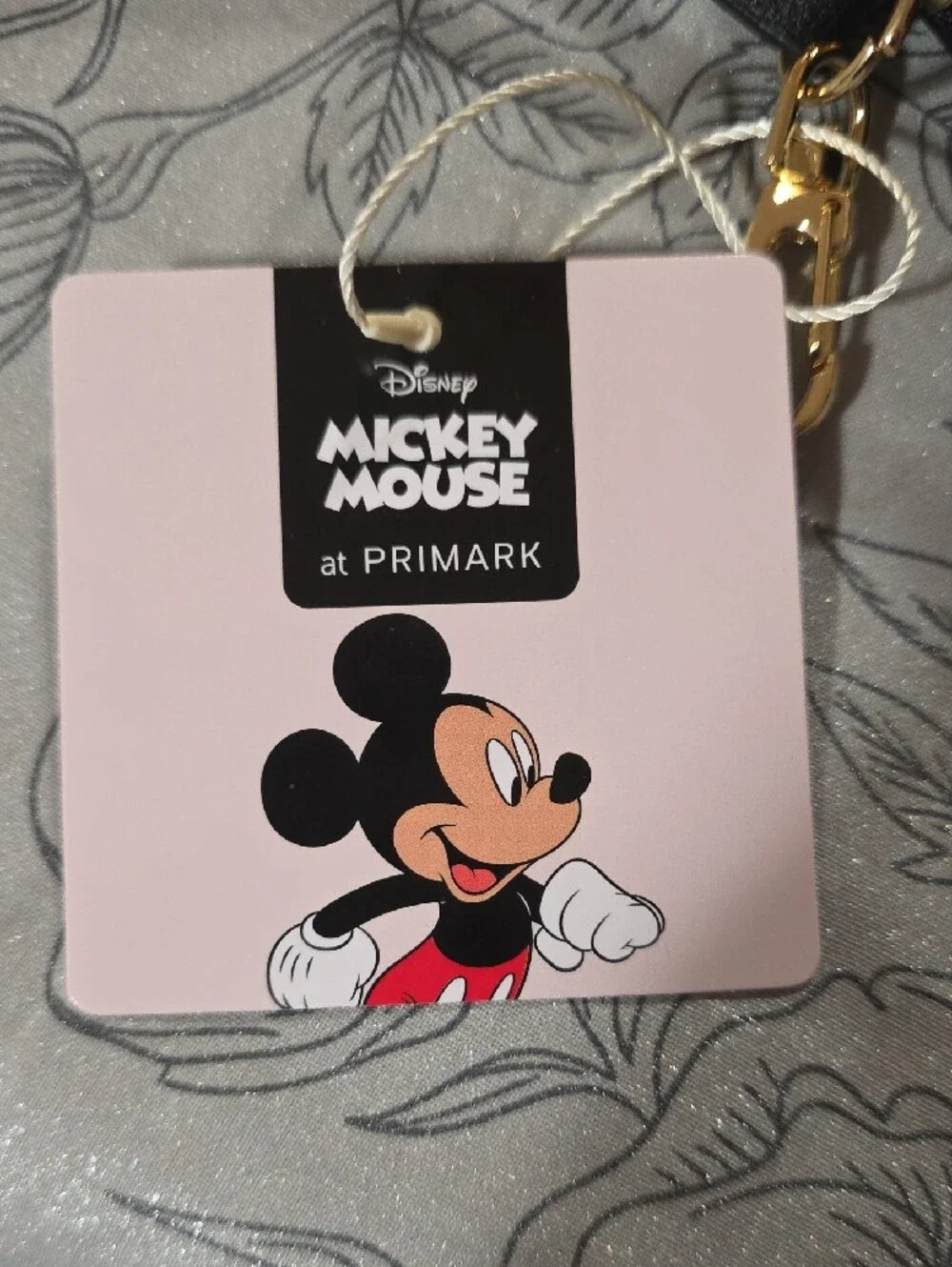 Disney Mickey Mouse Round Ear Wristlet Coin Purse - Black, Red & White